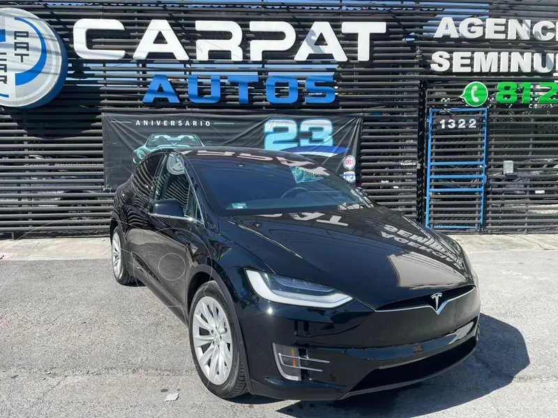 Foto Tesla Model X Long Range Plus usado (2020) color Negro financiado en mensualidades(enganche $252,780 mensualidades desde $26,345)