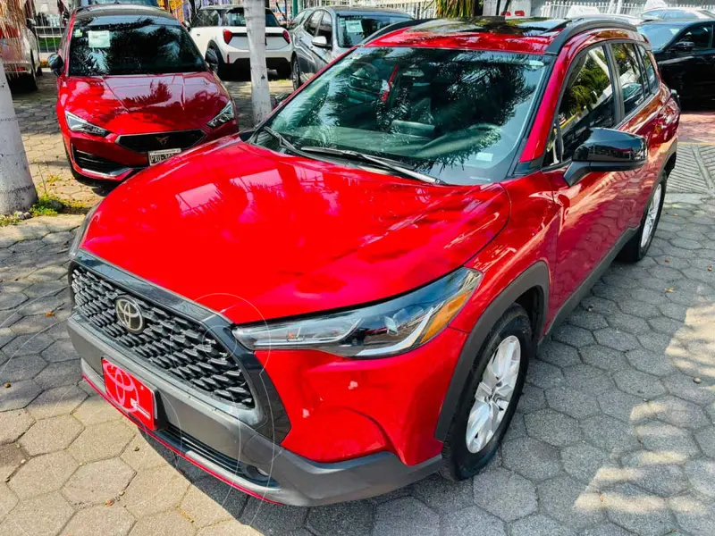 Foto Toyota Corolla Cross LE usado (2025) color Rojo precio $487,000