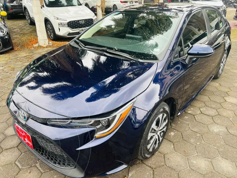 Foto Toyota Corolla HEV Hybrid usado (2022) color Azul financiado en mensualidades(enganche $112,069 mensualidades desde $9,954)