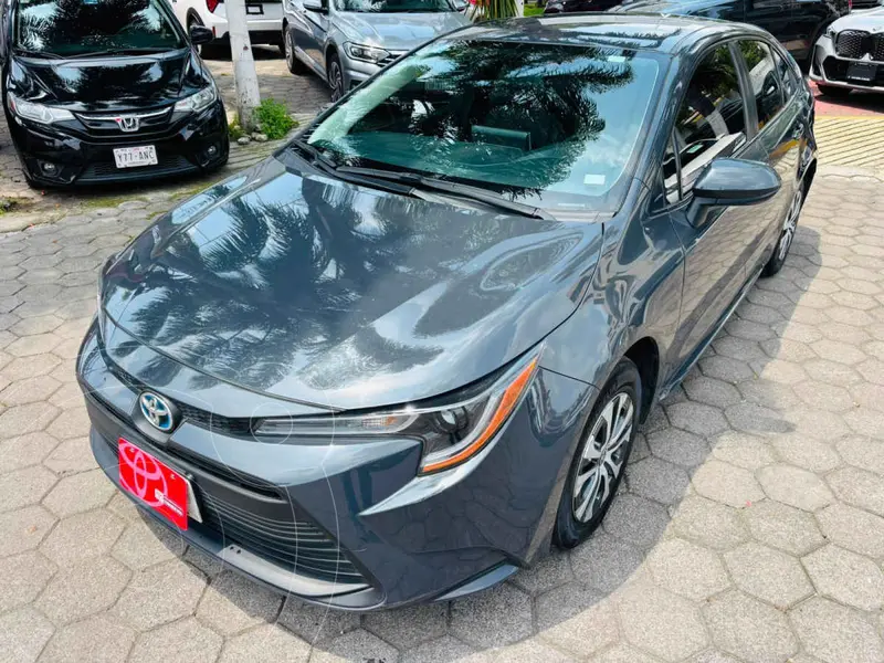 Foto Toyota Corolla HEV LE usado (2023) color Gris financiado en mensualidades(enganche $109,919 mensualidades desde $9,763)