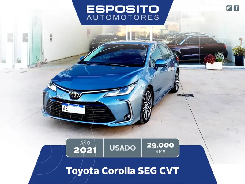 2021 Toyota Corolla 2.0 SE-G CVT