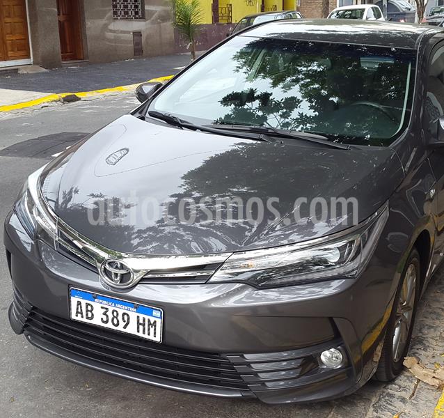 Toyota Corolla 1.8 XEi usado (2017) color Gris Oscuro precio $1.730.000
