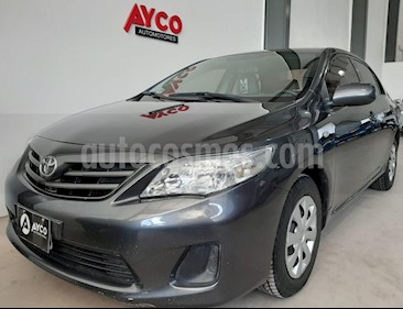 Toyota Corolla 1.8 XLi usado (2012) color Gris Oscuro