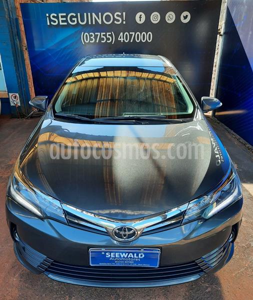 Toyota Corolla COROLLA 1.8 SE-G CVT L/17 usado (2018) color Gris Oscuro precio $2.200.000