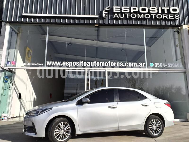 Toyota Corolla 1.8 XLi CVT usado (2018) color Gris Claro precio $1.550.000