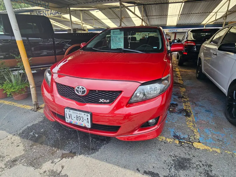 Foto Toyota Corolla XRS 2.4L usado (2010) color Rojo precio $148,000
