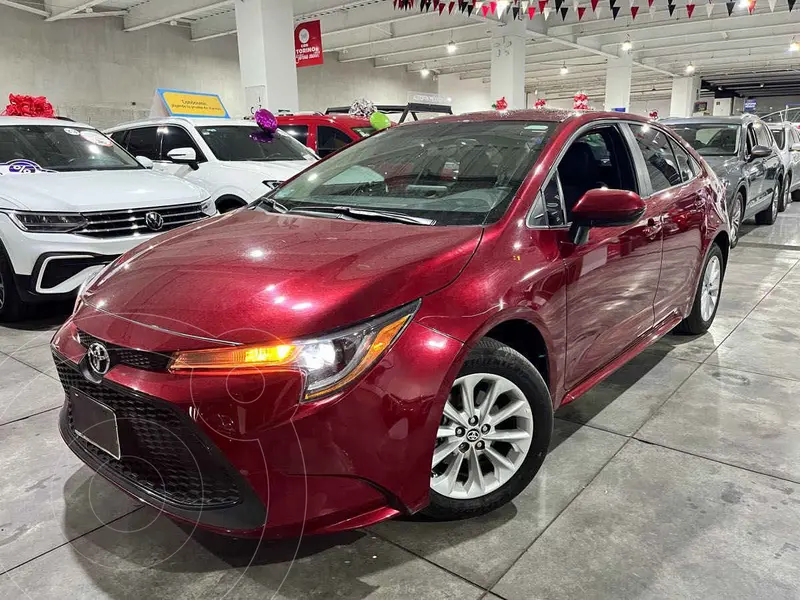 Foto Toyota Corolla LE Aut usado (2022) color Rojo financiado en mensualidades(enganche $87,173 mensualidades desde $6,669)
