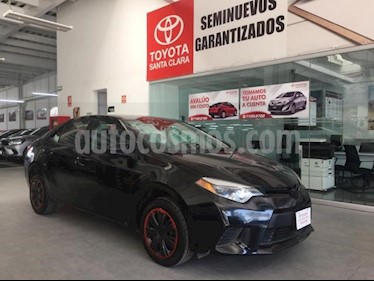 foto Toyota Corolla 4P BASE AT A/AC. BA R-16 usado (2016) color Negro precio $155,000