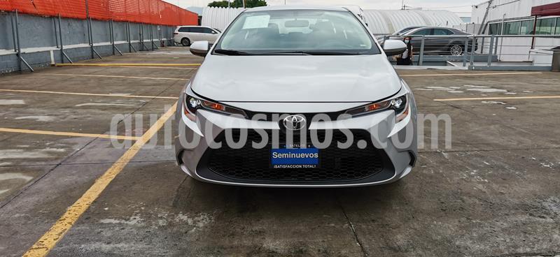 Toyota Corolla Base usado (2020) color Plata precio $319,000