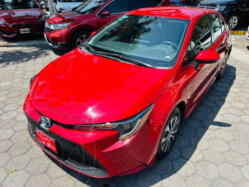 Foto Toyota Corolla LE Aut usado (2021) color Rojo financiado en mensualidades(enganche $87,881 mensualidades desde $7,806)