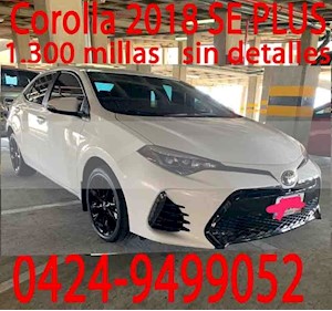 Foto Toyota Corolla Seg 1.8 usado (2018) color Blanco precio u$s30.000
