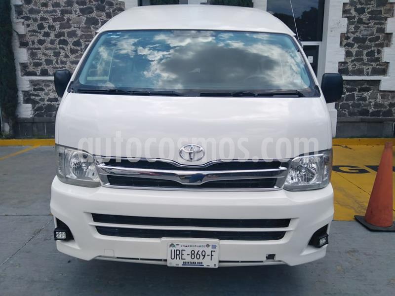 Toyota Hiace 2.7L Bus 15 Pas usado (2013) color Blanco precio $279,000