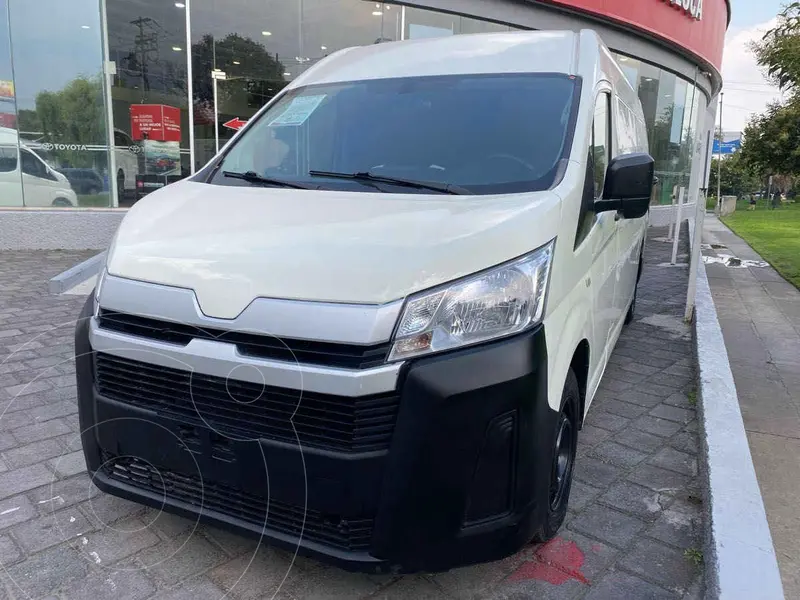 Foto Toyota Hiace 2.7L Ventanas Superlarga usado (2020) color Blanco financiado en mensualidades(enganche $139,481 mensualidades desde $14,843)