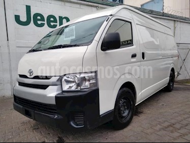 Toyota Hiace 5P DX SUPERLARGA TM5 TOLDO ALTO usado (2018) color Blanco precio $365,000
