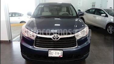 Foto venta Auto usado Toyota Highlander LE (2016) color Azul precio $319,000