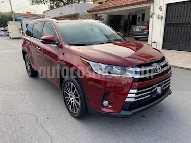 Toyota Highlander Limited usado (2019) color Vino Tinto precio $625,000