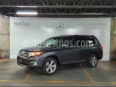 Toyota Highlander 5p Base premium sport aut a/a q/c piel usado (2011) color Gris precio $199,000
