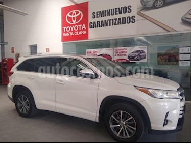 foto Toyota Highlander 5P XLE TA CLIMATRONIC CD GPS RA-18 usado (2017) color Blanco precio $445,000