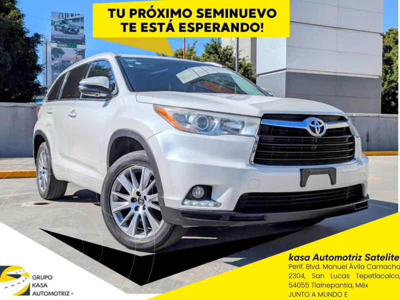 Foto Toyota Highlander Limited usado (2016) color Blanco precio $373,000