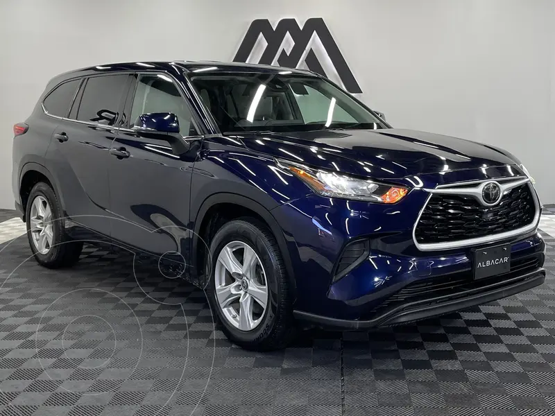 Foto Toyota Highlander LE usado (2021) color Azul precio $479,999