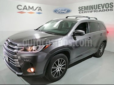 Toyota Highlander Limited Panoramic Roof usado (2017) color Gris Oscuro precio $449,000
