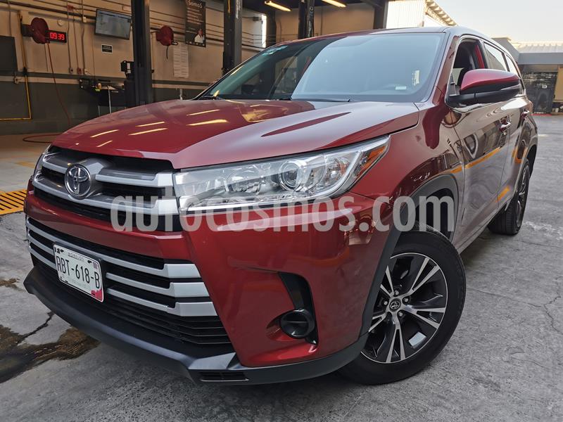 Foto Toyota Highlander LE usado (2018) color Rojo precio $435,000