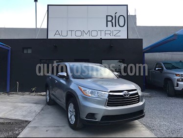 Toyota Highlander LE usado (2015) color Plata precio $298,000