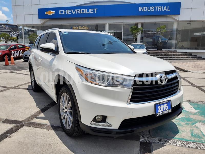 Toyota Highlander Limited Panoramic Roof usado (2015) color Blanco Perla precio $355,000