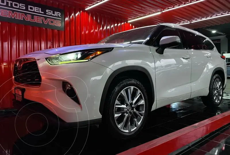 Foto Toyota Highlander Limited usado (2020) color Blanco Perla precio $629,000