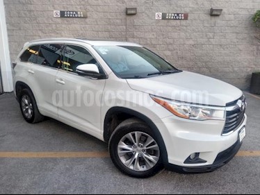 Toyota Highlander 5P XLE TA CLIMATRONIC CD GPS RA-18 usado (2014) color Blanco precio $299,000