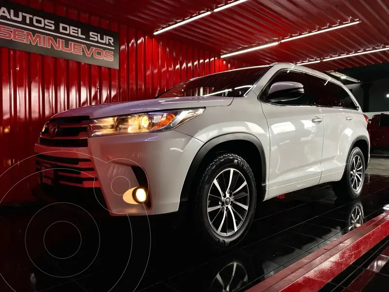 Foto Toyota Highlander XLE usado (2018) color Blanco Perla precio $450,000