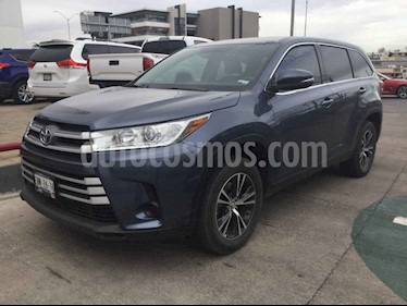 foto Toyota Highlander 5p LE V6/3.5 Aut usado (2019) color Azul precio $480,000