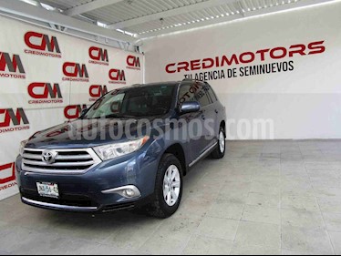 Toyota Highlander Base usado (2013) color Azul precio $199,000