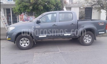 Toyota Hilux 3.0 4x4 SRV TDi DC usado (2009) color Gris Oscuro precio $700.000