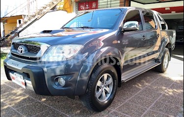 Toyota Hilux 3.0 4x2 SRV TDi DC usado (2010) color Gris Oscuro precio $1.111.111