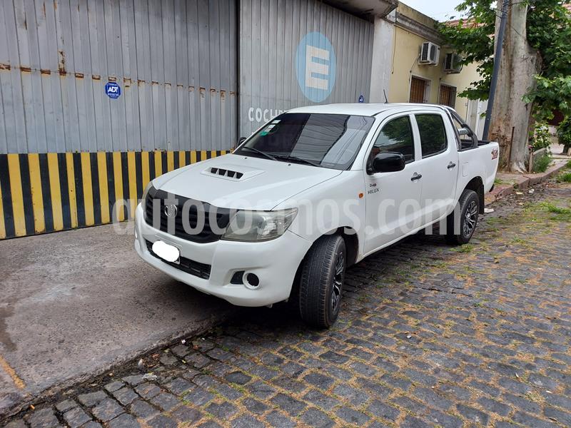 Toyota Hilux 2.5 4x2 DX TDi Pack DC usado (2012) color Blanco precio $1.590.000