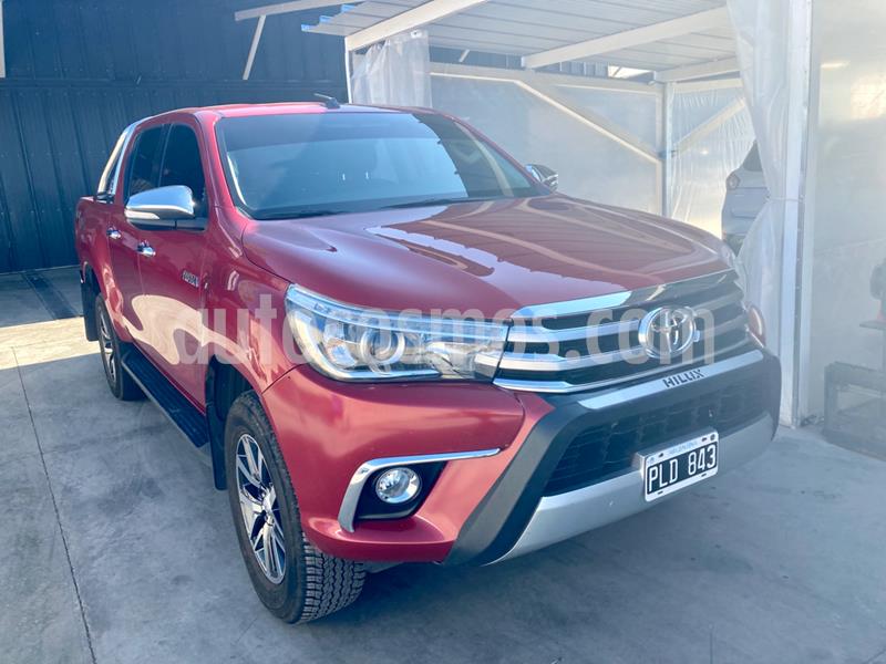 Toyota Hilux 2.8 4x4 SRX TDi DC Aut usado (2016) color Rojo precio $2.775.000