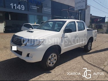 Toyota Hilux 2.5 4x4 DX DC usado (2014) color Blanco precio $1.150.000