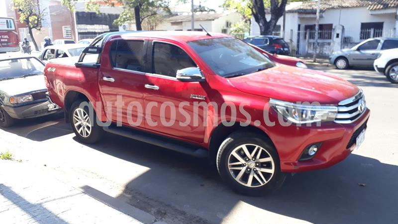 Toyota Hilux 2.8 4x4 SRX TDi DC Aut usado (2017) color Rojo precio $2.950.000