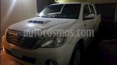 Toyota Hilux 3.0 4x4 SRV TDi DC Cuero Aut usado (2014) color Blanco precio $1.620.000