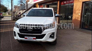 Toyota Hilux 2.8 4x2 SRX TDi DC Aut usado (2018) color Blanco precio $1.111.111