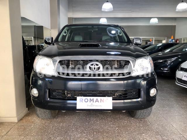 Toyota Hilux 3.0 4x2 SRV TDi DC Cuero usado (2011) color Negro precio $1.600.000