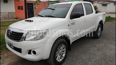 Toyota Hilux 3.0 4x4 SR TDi DC usado (2014) color Blanco precio $1.290.000