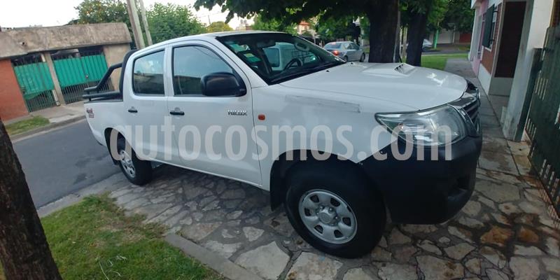 Toyota Hilux 2.5 4x4 DX TDi Pack DC usado (2013) color Blanco precio u$s11.900