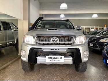 Toyota Hilux 3.0 4x4 SRV TDi DC Cuero usado (2011) color Gris Oscuro precio $1.450.000