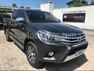 Toyota Hilux 2.8 4x4 SRV TDi DC usado (2016) color Gris Oscuro precio $1.875.000