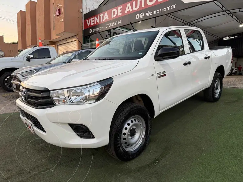 Foto Toyota Hilux Cabina Doble Diesel 4X4 usado (2020) color Blanco precio $439,999