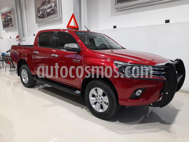 Toyota Hilux Cabina Doble Diesel 4X4 Aut usado (2018) color Rojo precio $499,900