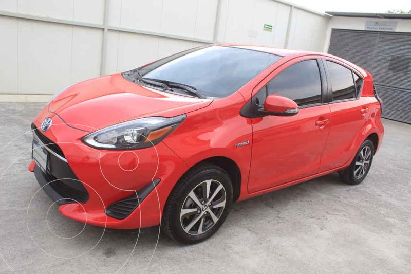 Toyota Prius C 1.5L usado (2018) color Rojo precio $259,000
