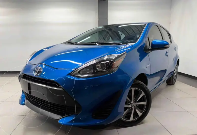 Foto Toyota Prius C 1.5L usado (2019) color Azul financiado en mensualidades(enganche $58,300 mensualidades desde $5,751)